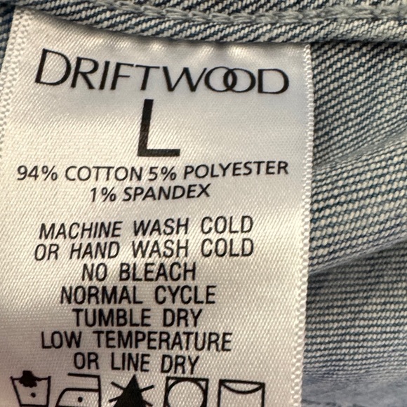 Driftwood large Embroidered Denim Jacket - Picture 9 of 13